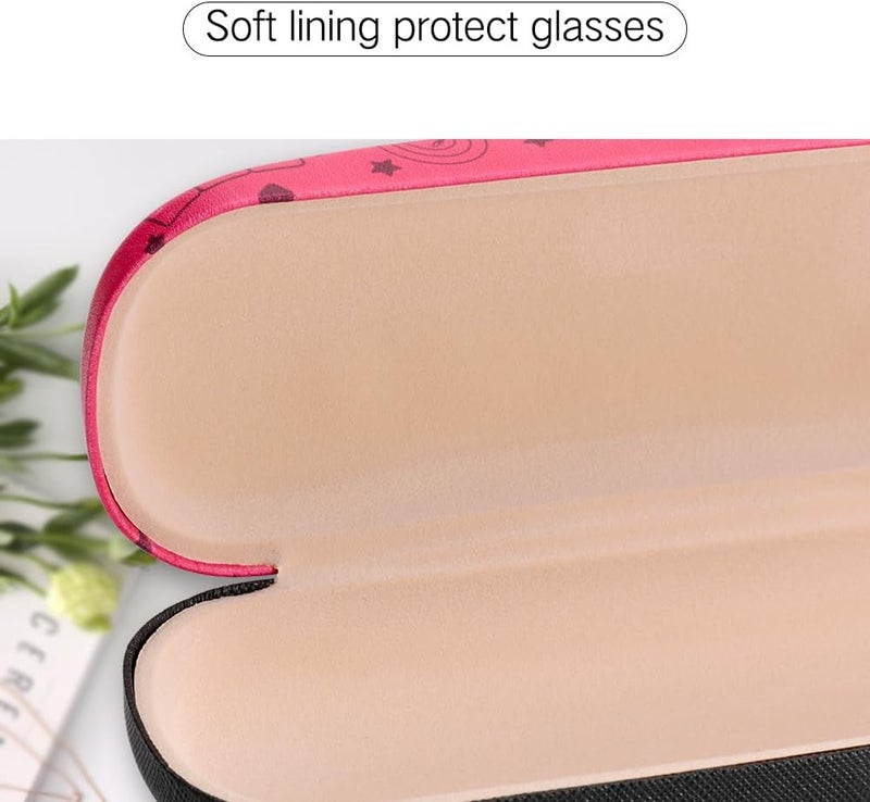 PERFECTSIGHT Store Hard Shell Eyeglasses Case, Kawaii Protective Glasses Case for Kids, Cute Eyeglass Case for Women Men Girls - Image 4